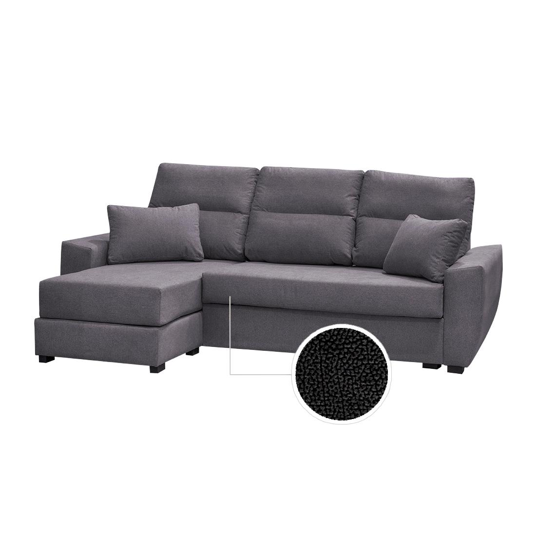 IRIS 3P + CHAISELONGUE TAP. Velvet