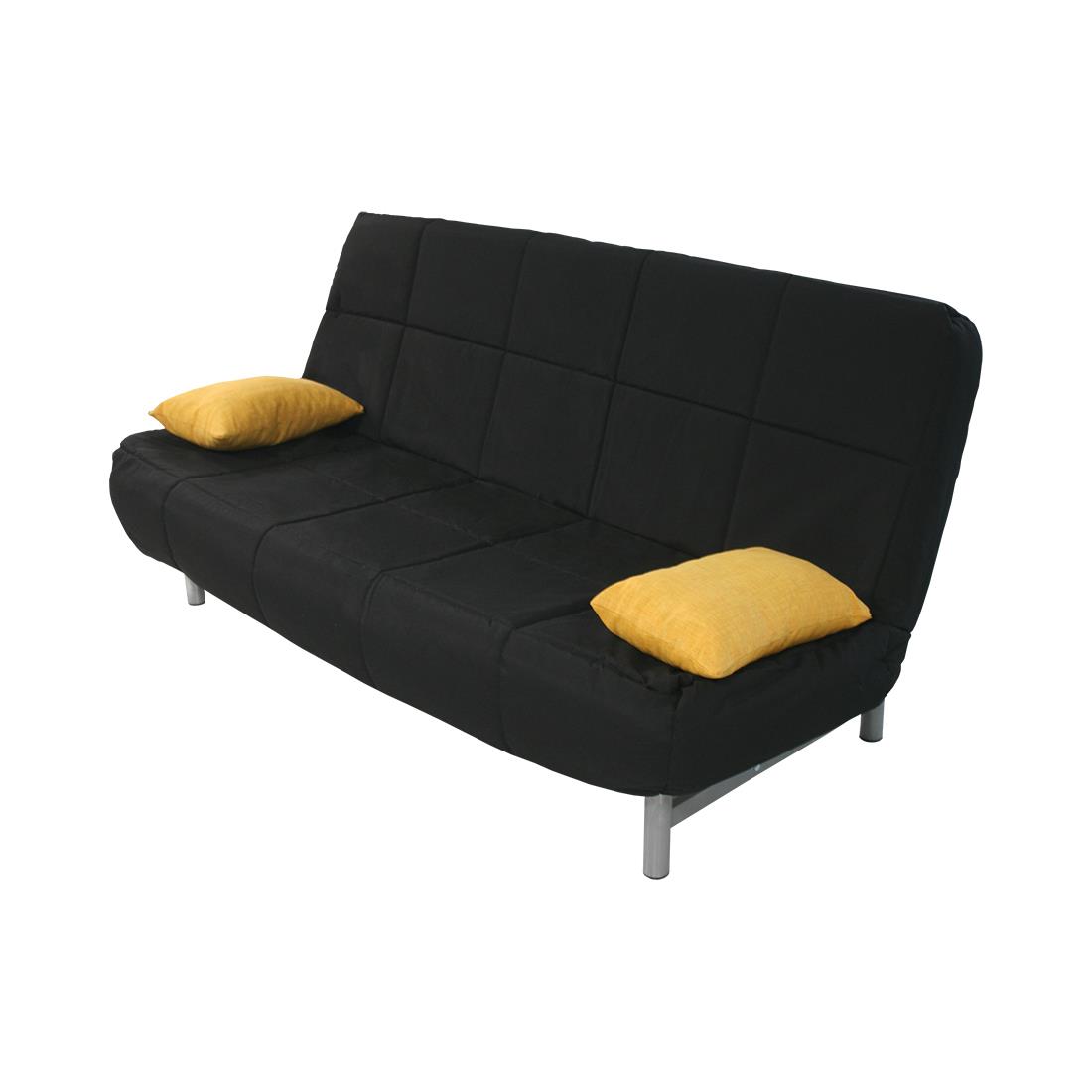 KAYAC SOFA CAMA NEGRO COJ. DECO Loneta